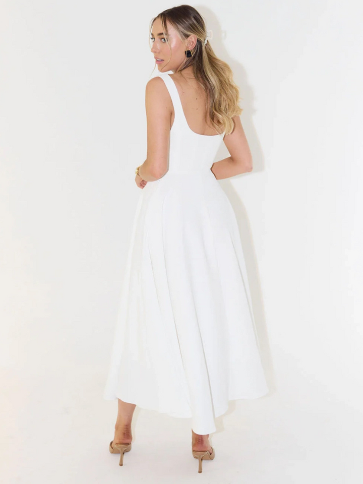 Solange | Timeless Midi Dress for Any Event