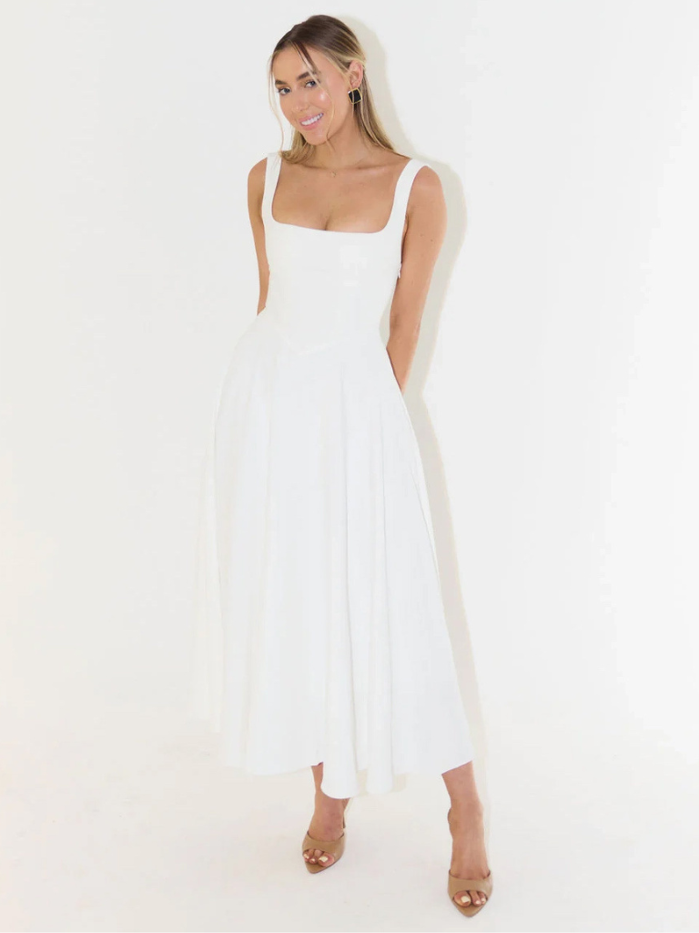 Grace | Mini Dress with Square Neckline