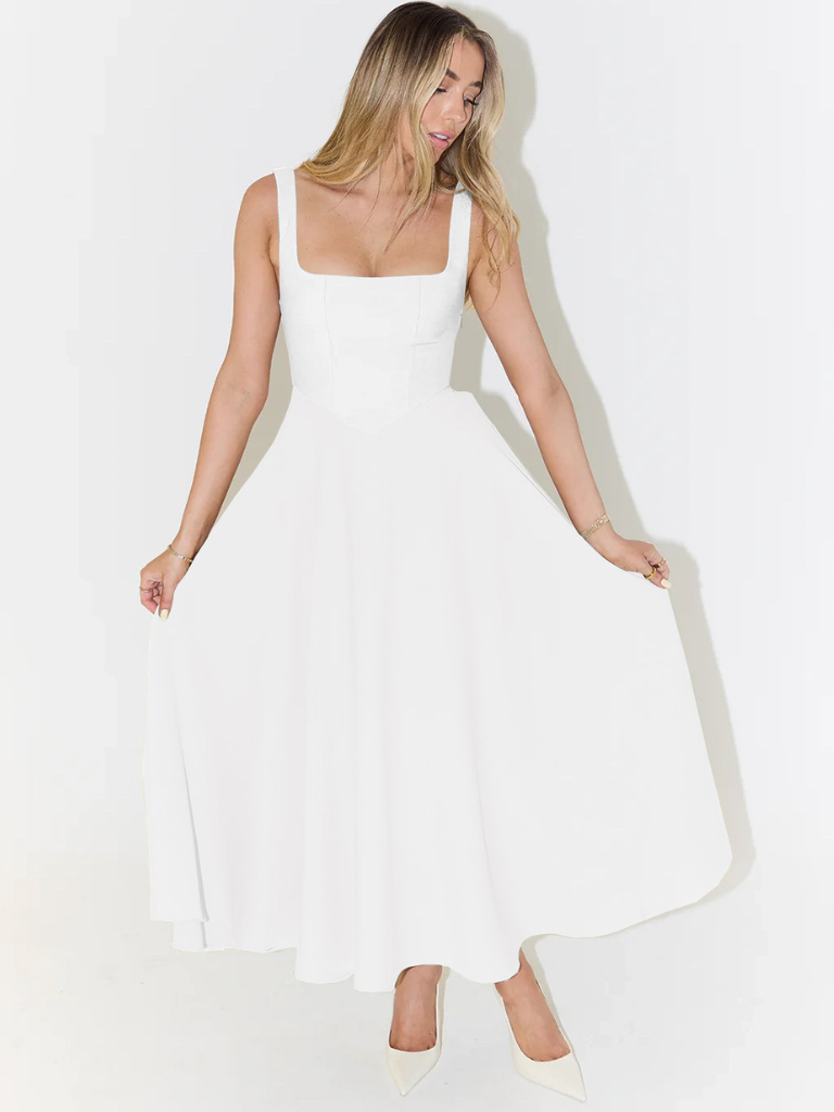 Grace | Mini Dress with Square Neckline