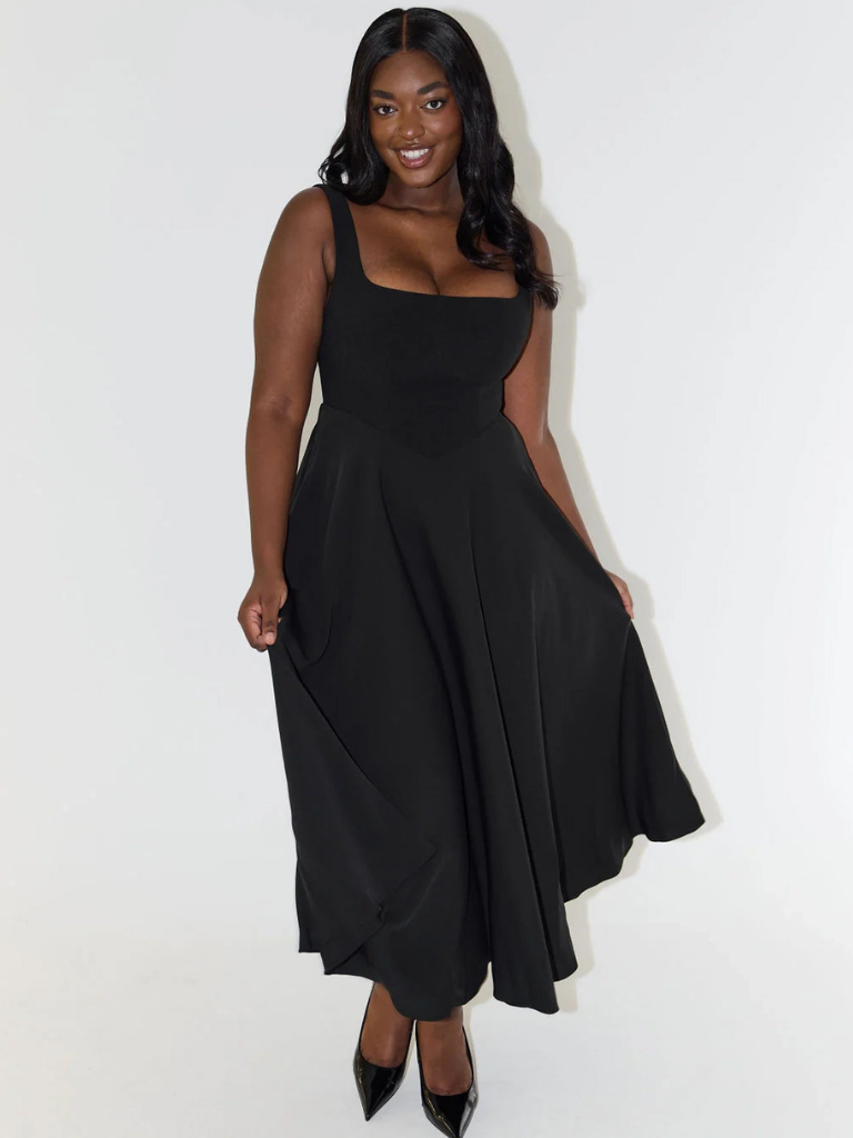 Grace | Mini Dress with Square Neckline