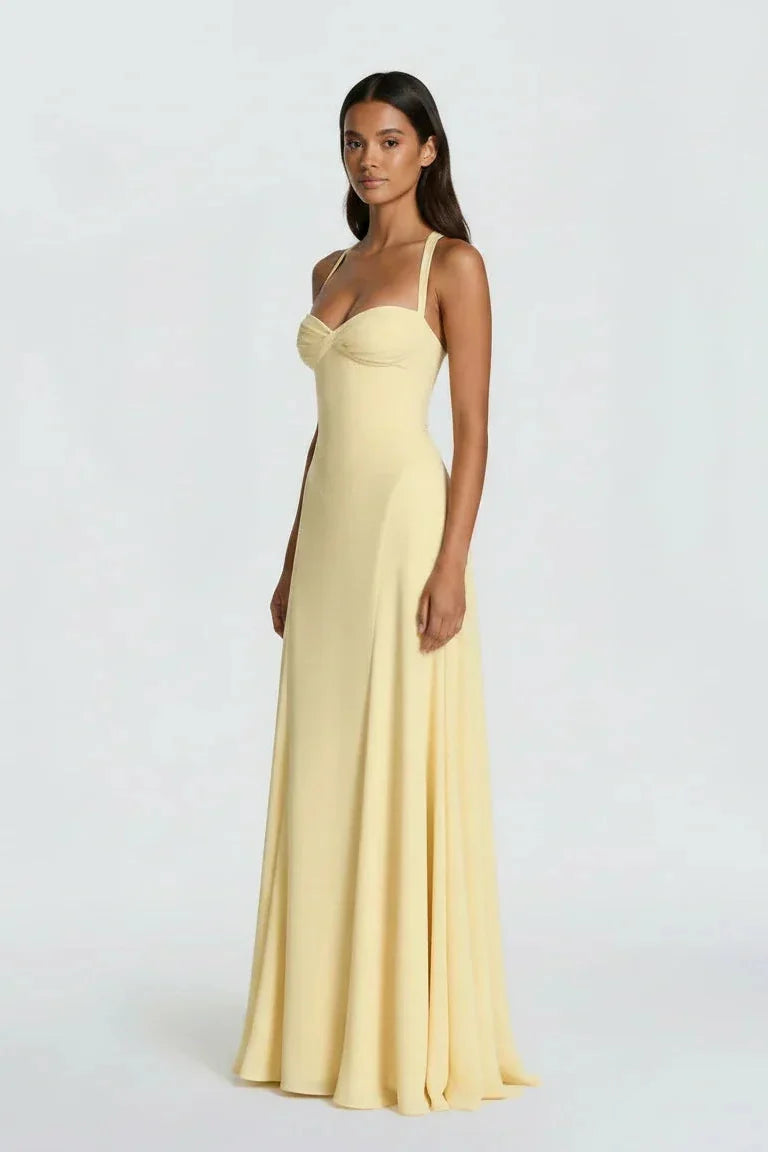 Frederika | Elegant Maxi Dress for Evening Wear