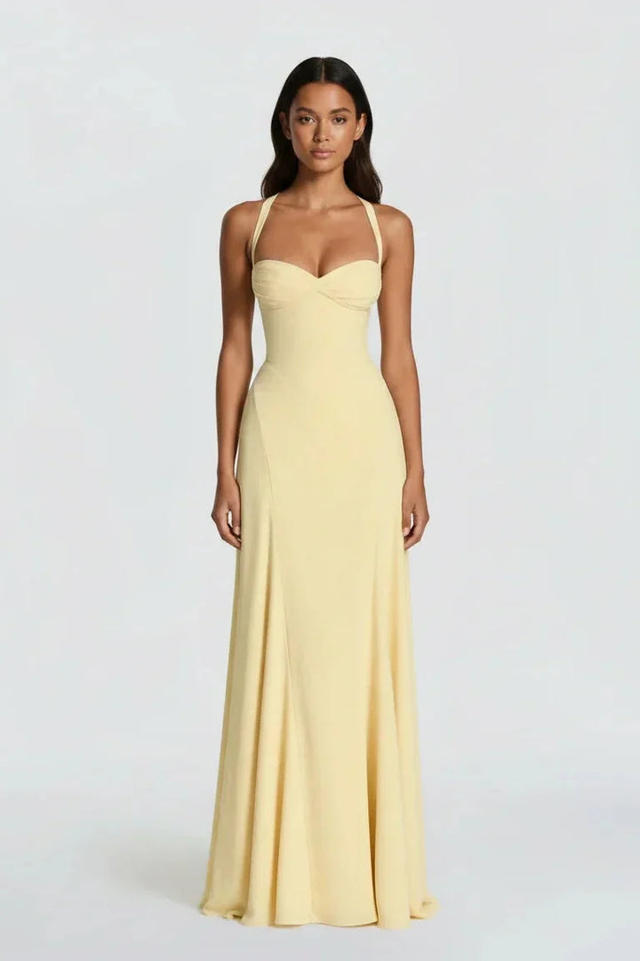 Frederika | Elegant Maxi Dress for Evening Wear