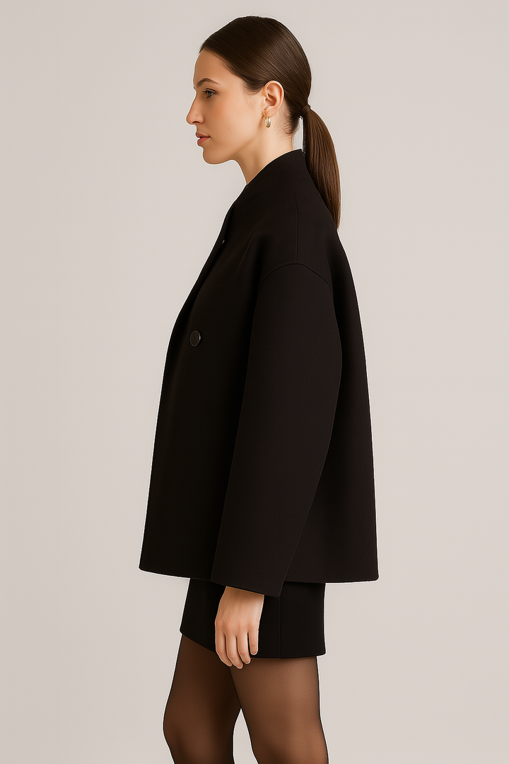 Women's Oversized Double-Breasted Blazer