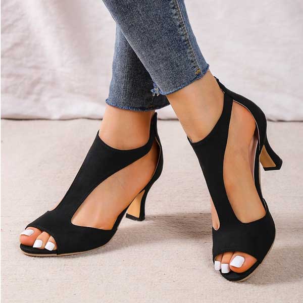Iris - Orthopaedic sandals with a stable heel