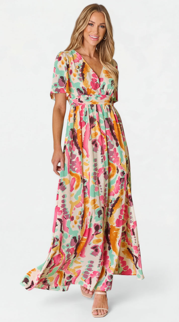 Yuki | Tie-Dye V Robe