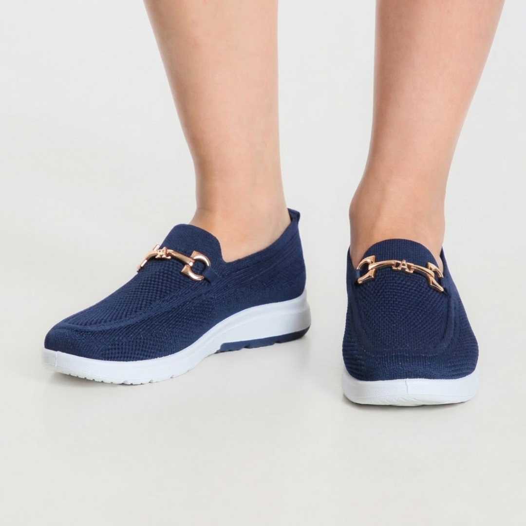 Sporty Platform Moccasins