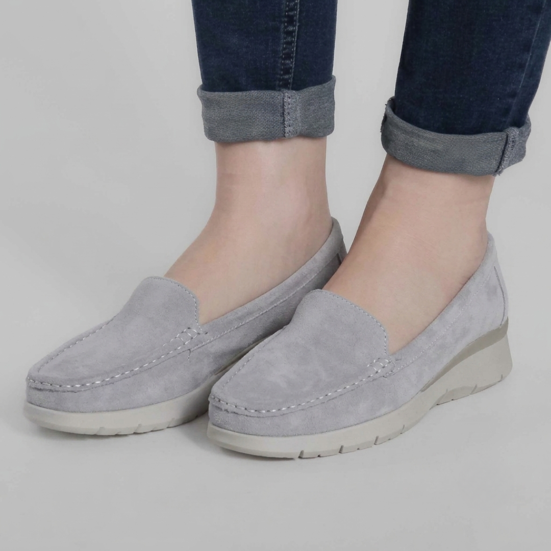 Seven-Color Platform Moccasins
