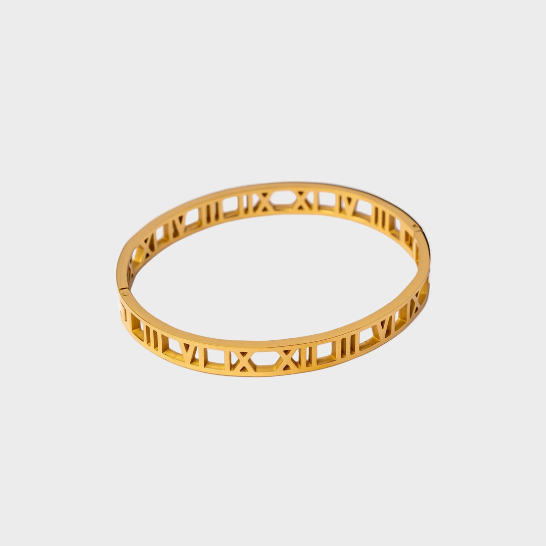 Gold Number Bracelet