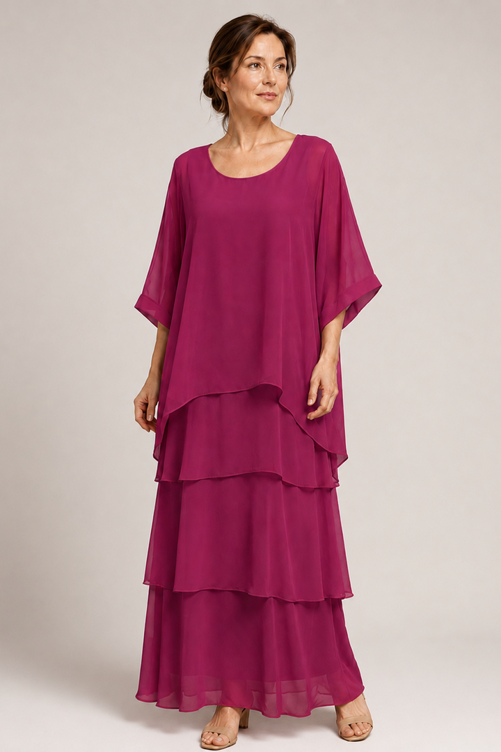 Radomíra | Relaxed Fit Layered Maxi Dress
