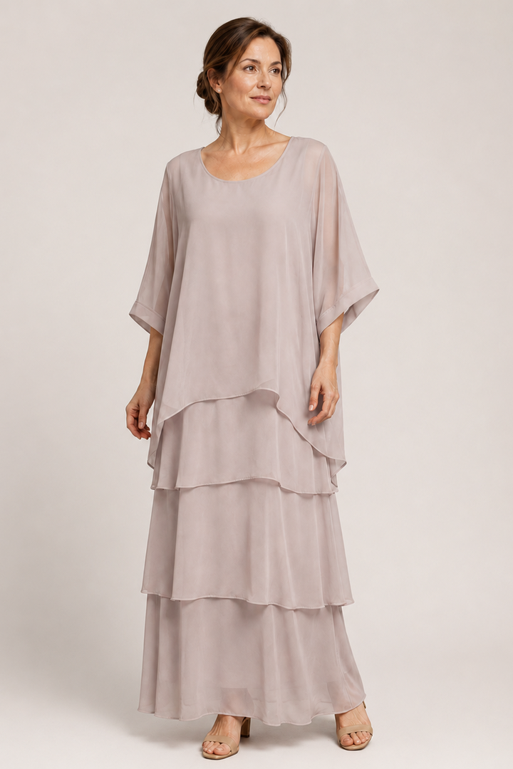 Radomíra | Relaxed Fit Layered Maxi Dress