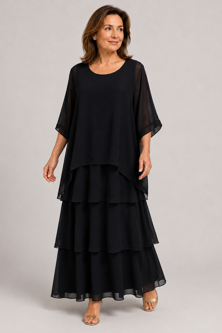 Radomíra | Relaxed Fit Layered Maxi Dress