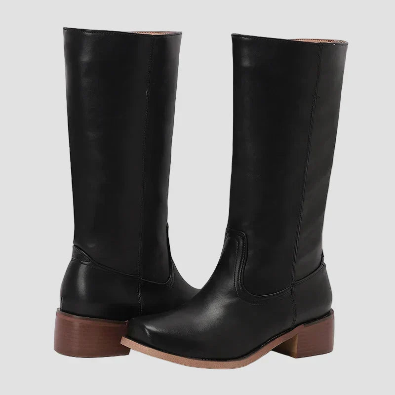 Despina - Classic Riding Boots with High Shaft