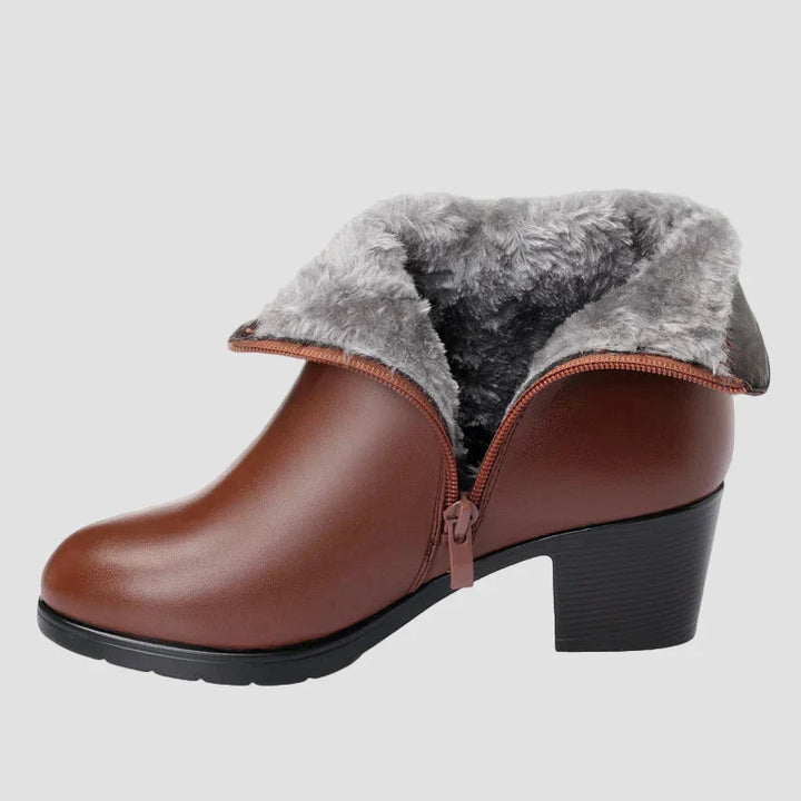 Frederica - Elegant Winter Boots with Zip