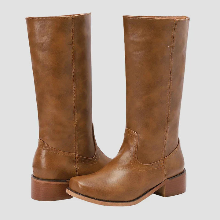 Despina - Classic Riding Boots with High Shaft