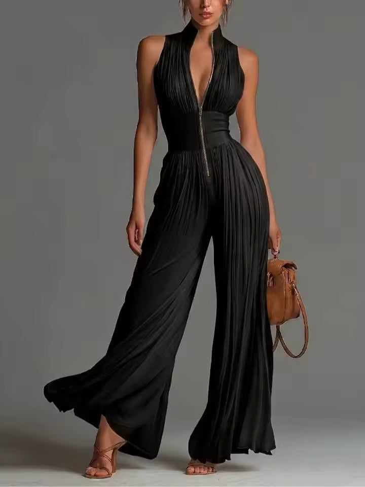 Lucia | Monochrome Pleated in Georgette