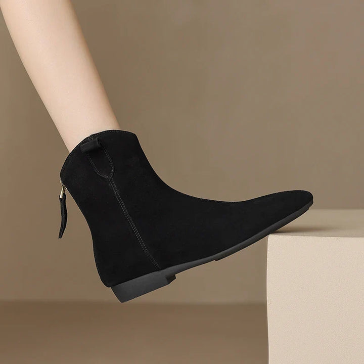 Renata Genuine Suede Chelsea Boots