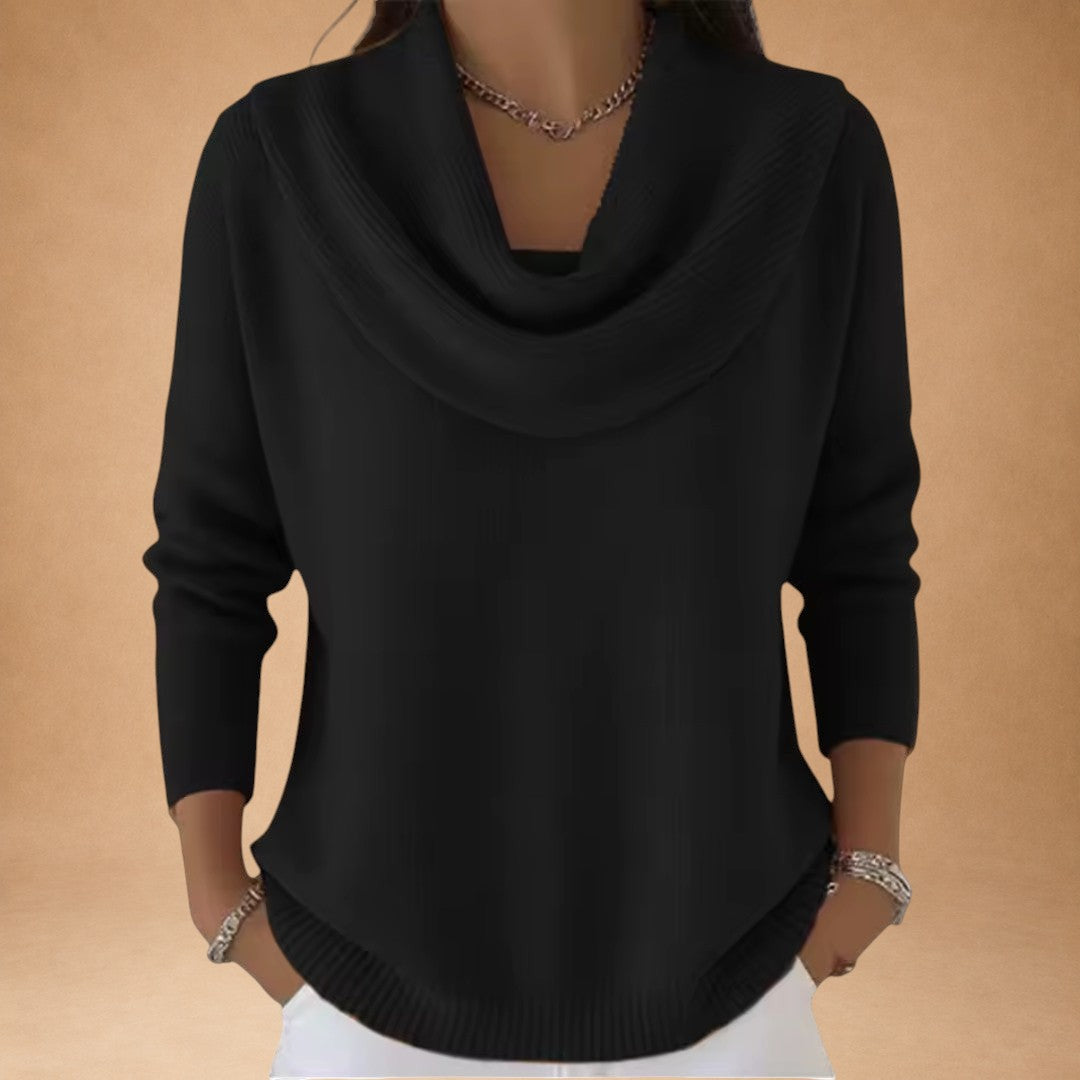 Euphoria - Sweater with Collar and Soft Touch for Elegant Comfort