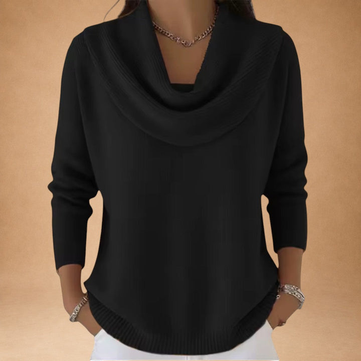 Euphoria - Sweater with Collar and Soft Touch for Elegant Comfort