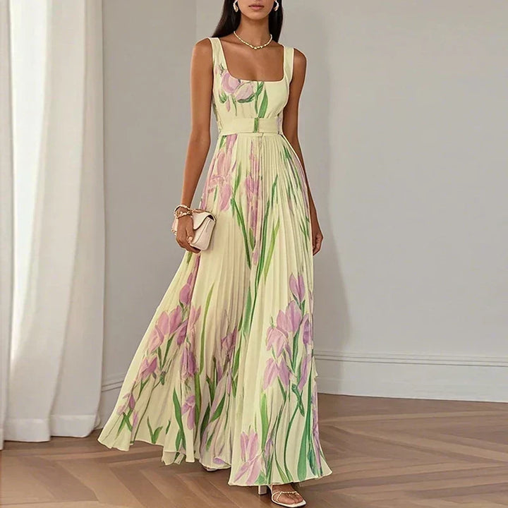Vania | Elegant Floral Maxi Dress