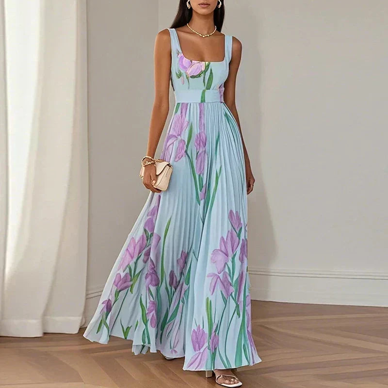 Vania | Elegant Floral Maxi Dress