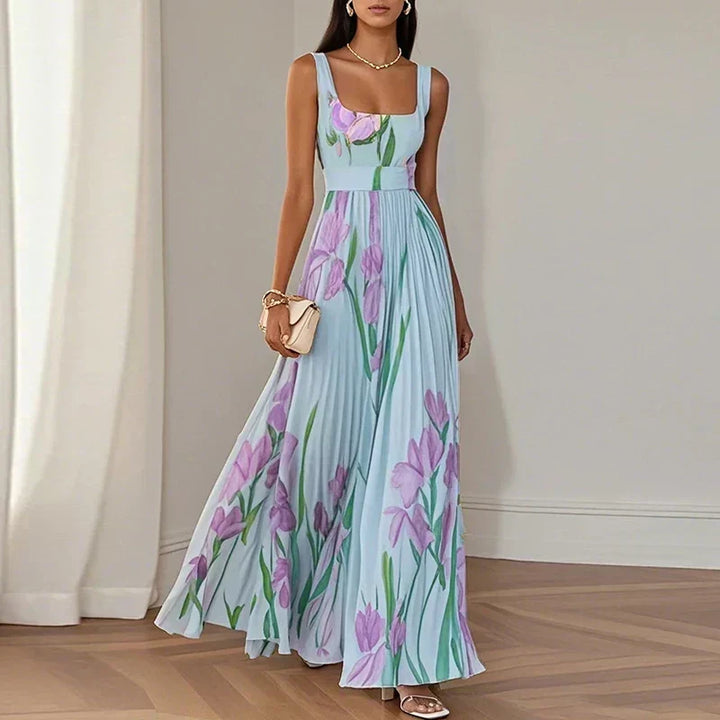 Vania | Elegant Floral Maxi Dress