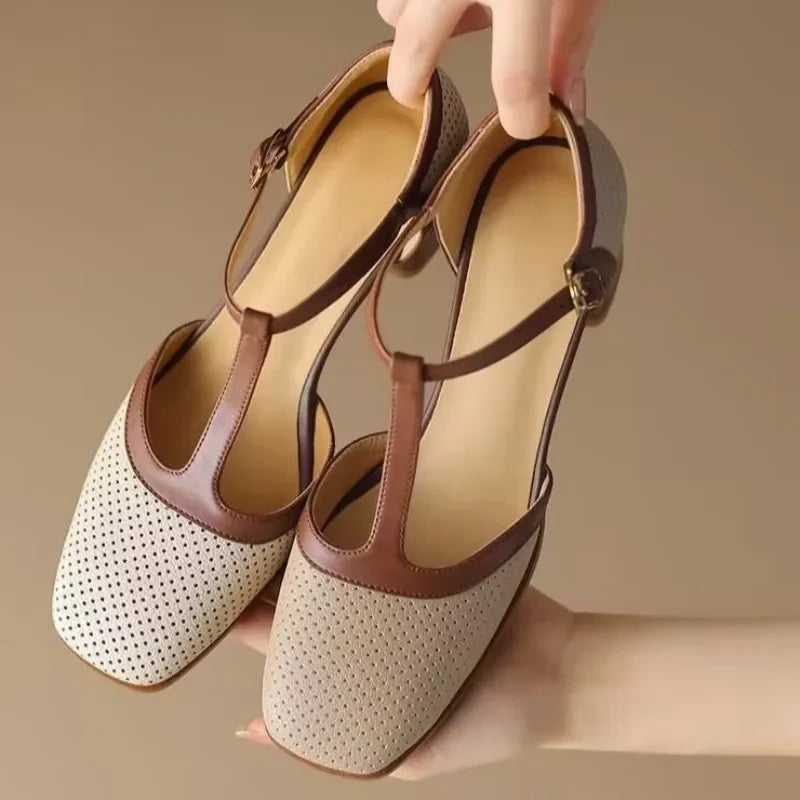 Eleni – Elegant Women's Shoes with Mid Heel