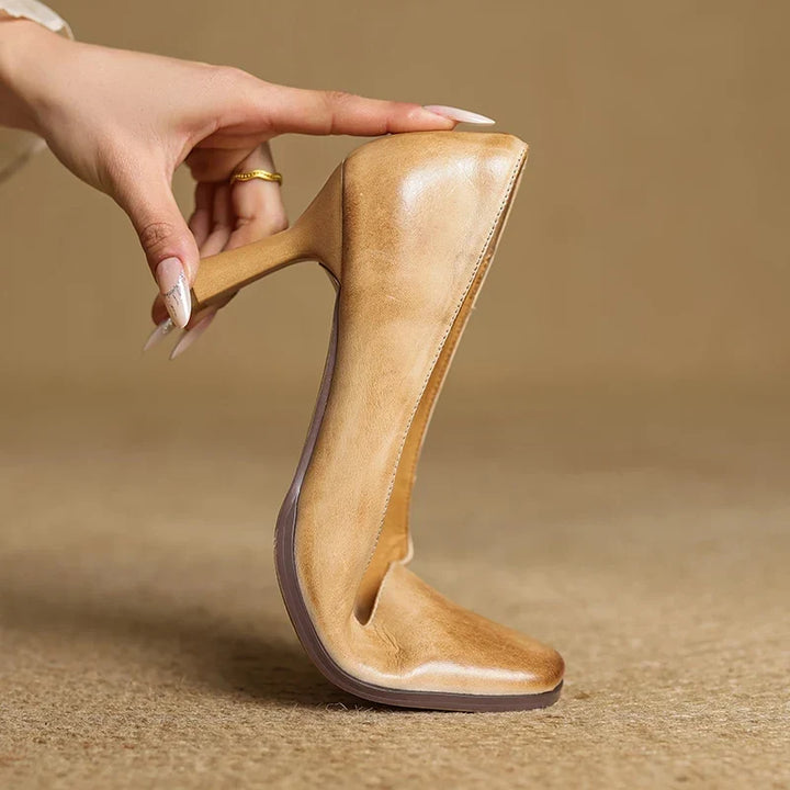Diara Leather Heeled Shoes
