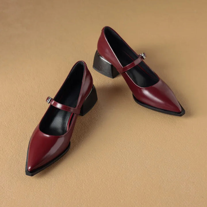 Authentic Leather Allure Heels