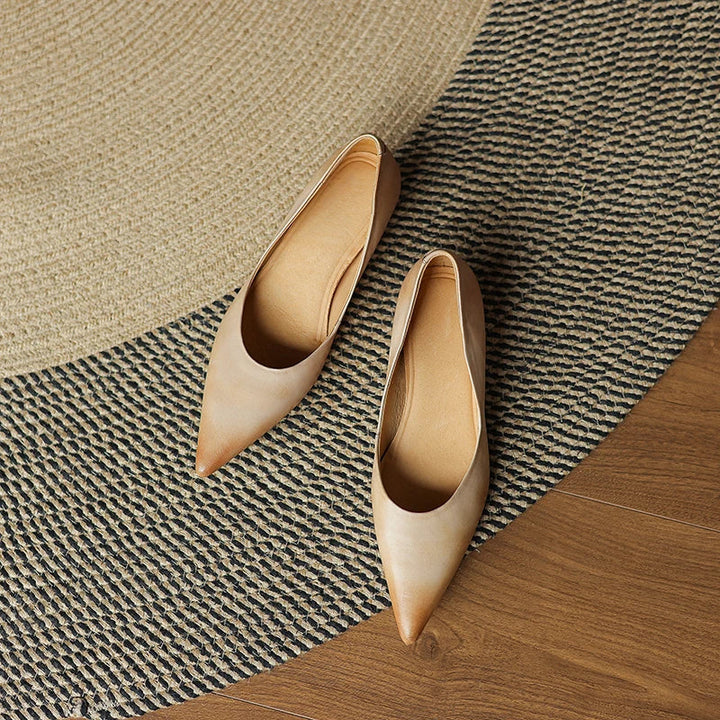 Avine Genuine Leather Flats