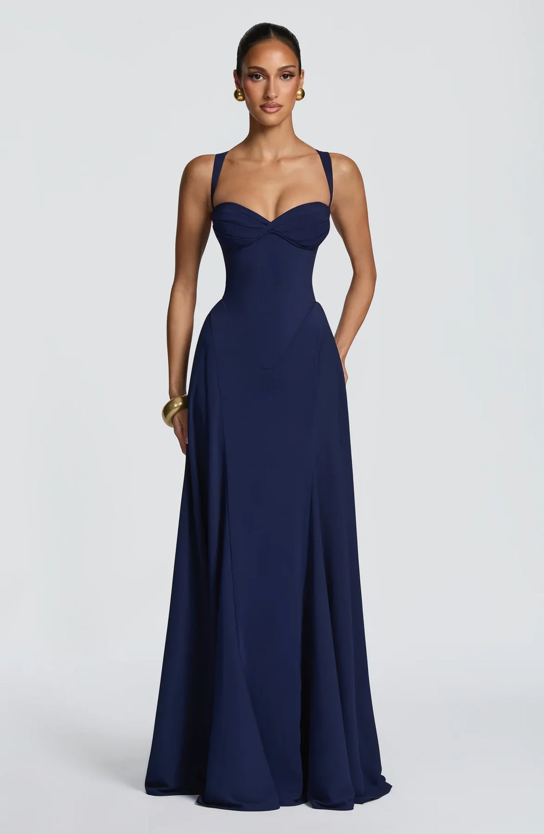Frederika | Elegant Maxi Dress for Evening Wear