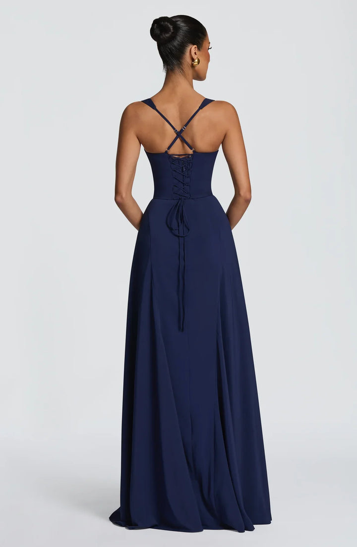 Frederika | Elegant Maxi Dress for Evening Wear