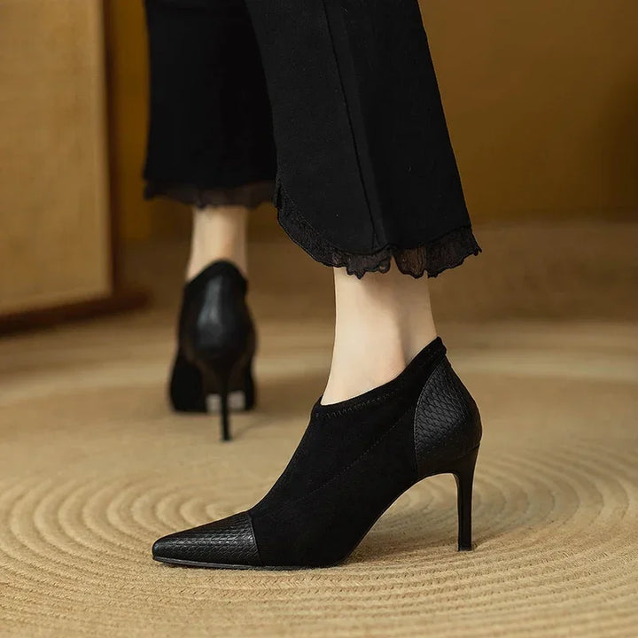 Deep Leather Heels