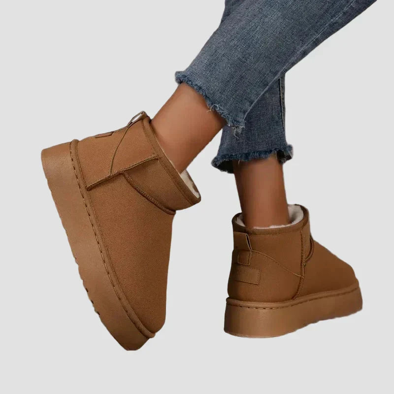 Comfortable Suede Boots with Rich Lining