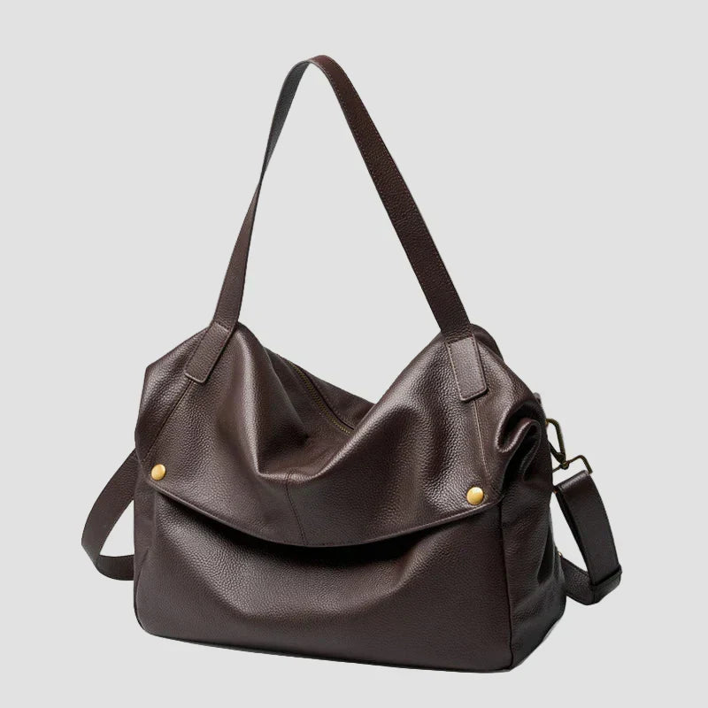 Adriani - Retro Genuine Leather Soft Minimalist Bag for Everyday Use