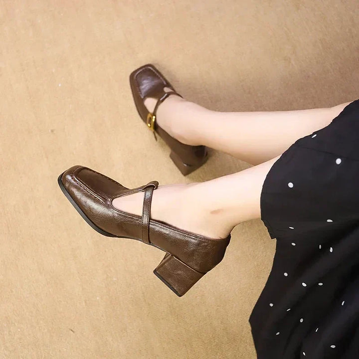Ida – Classic Women's Shoes with Mid Heel