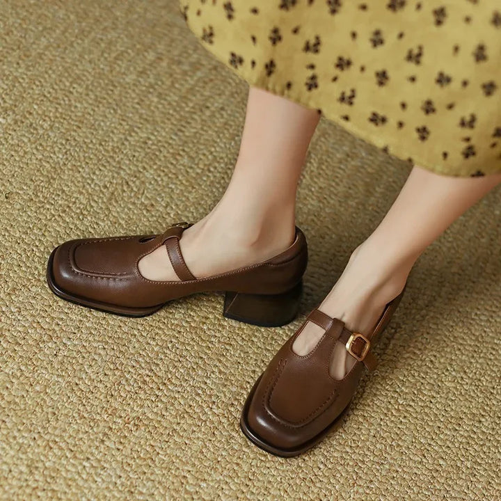 Emilia – Vintage Style T-Steg Shoes