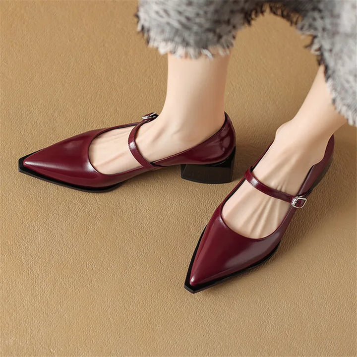Authentic Leather Allure Heels