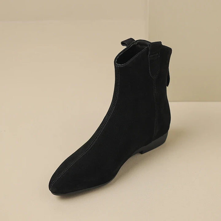 Renata Genuine Suede Chelsea Boots