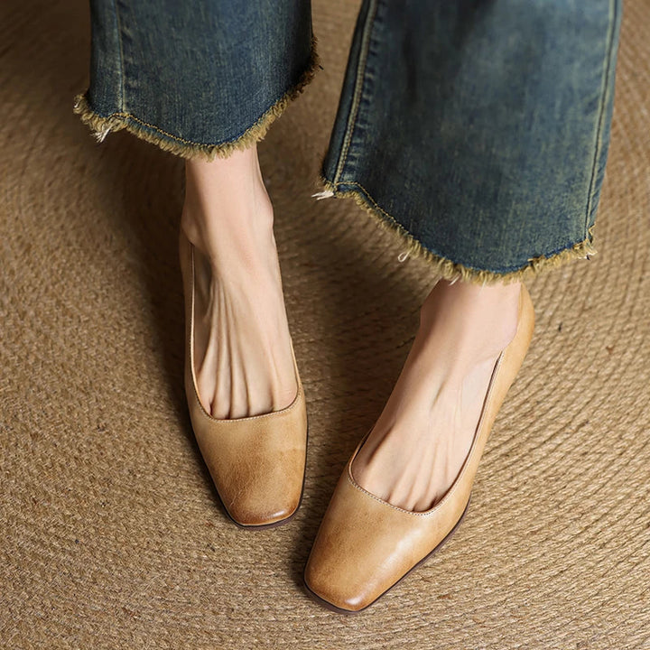 Diara Leather Heeled Shoes