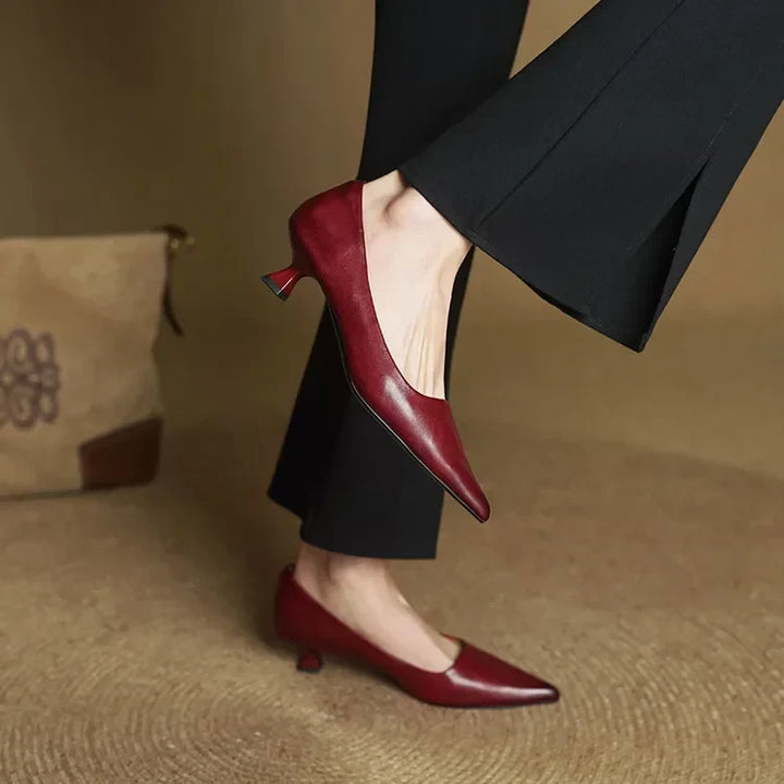 Genuine Leather Heels