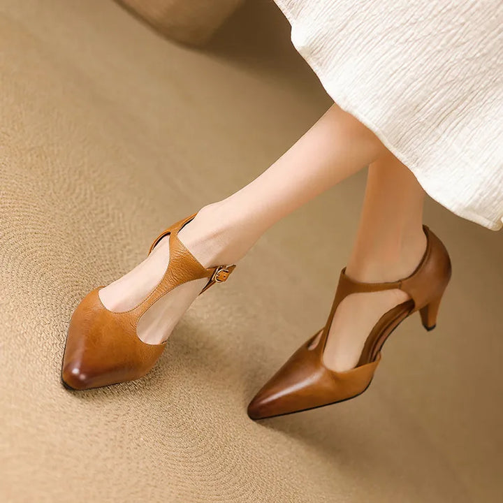 Authentic Leather Triana Heels