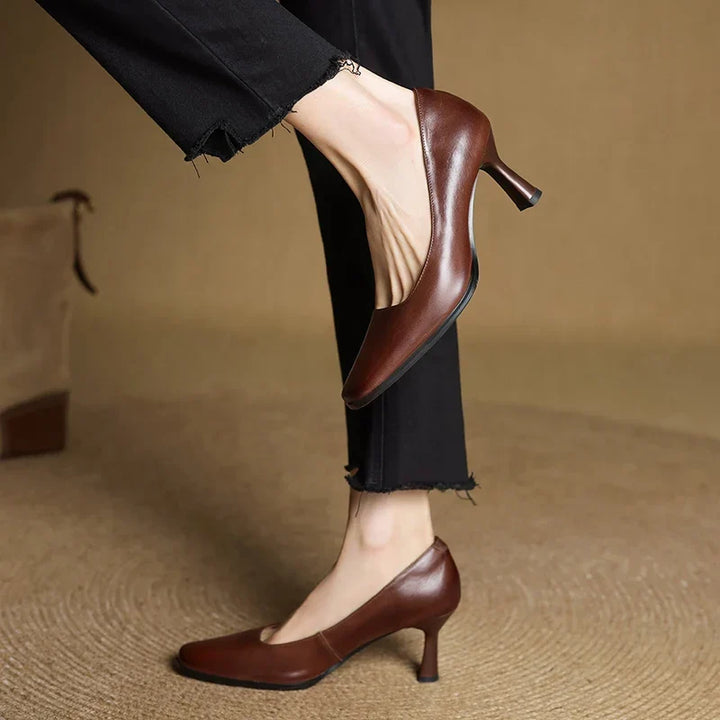 Diara Leather Heeled Shoes