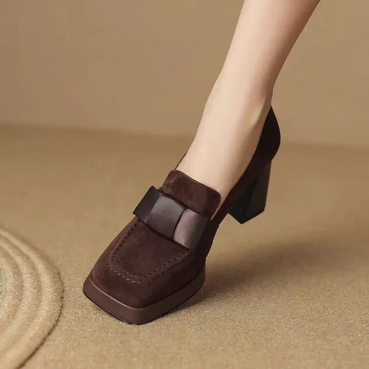 Elegant Brown Moccasins with a Stylish Design
