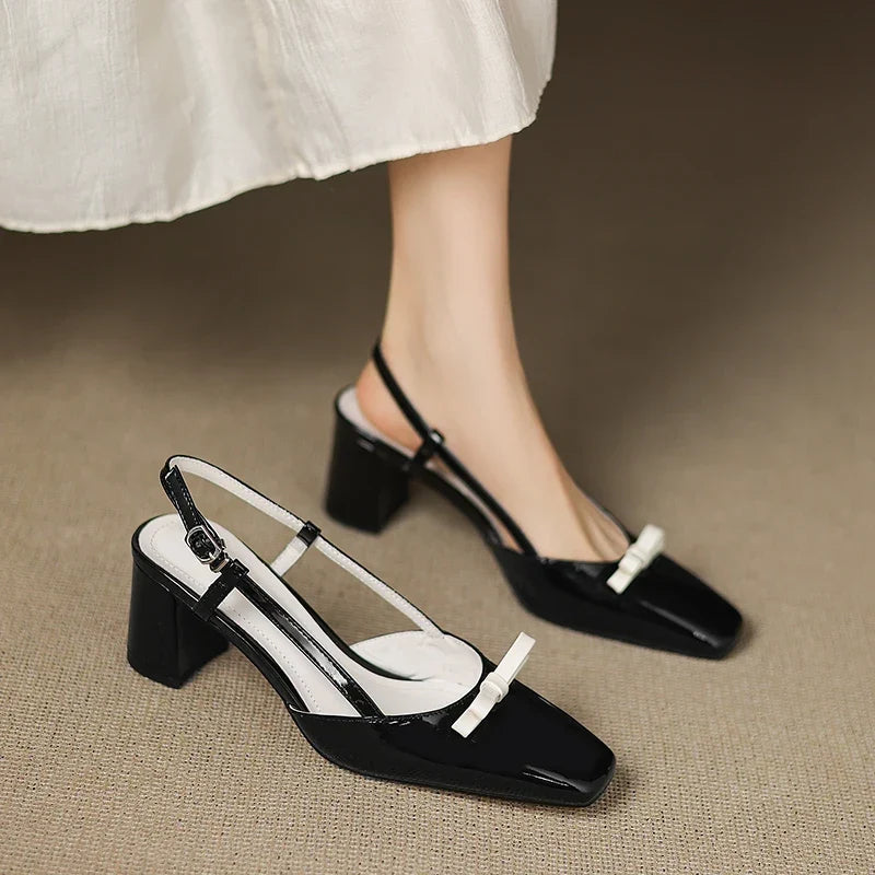Authentic Leather Melani Heels