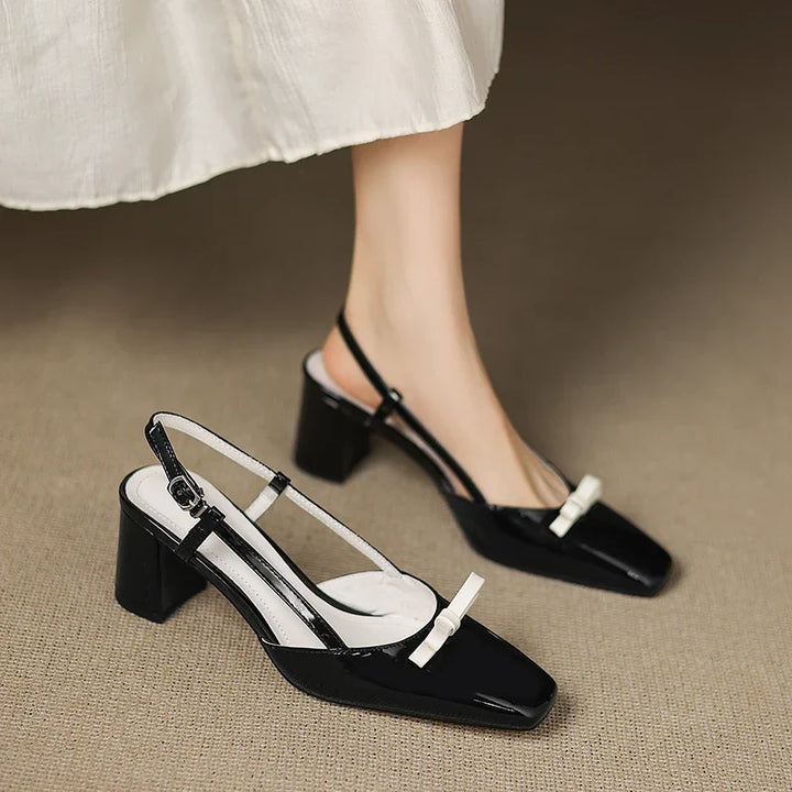 Authentic Leather Melani Heels