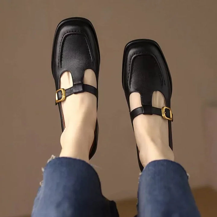 Emilia – Vintage Style T-Steg Shoes
