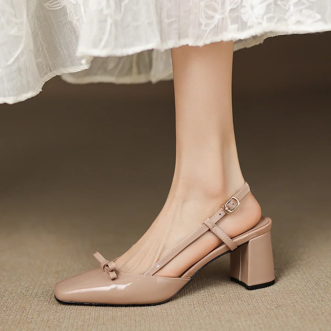 Authentic Leather Melani Heels