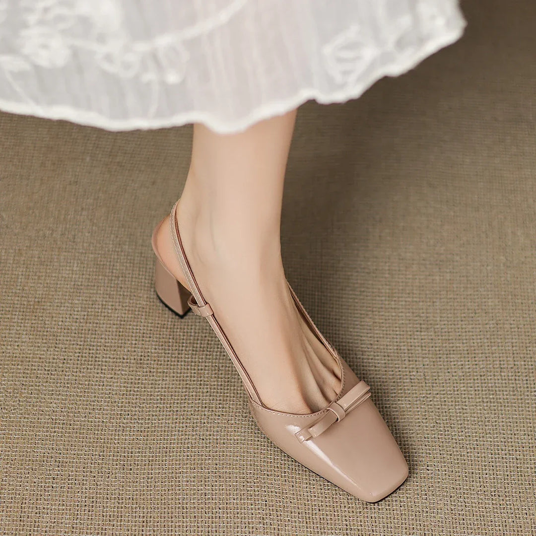 Authentic Leather Melani Heels