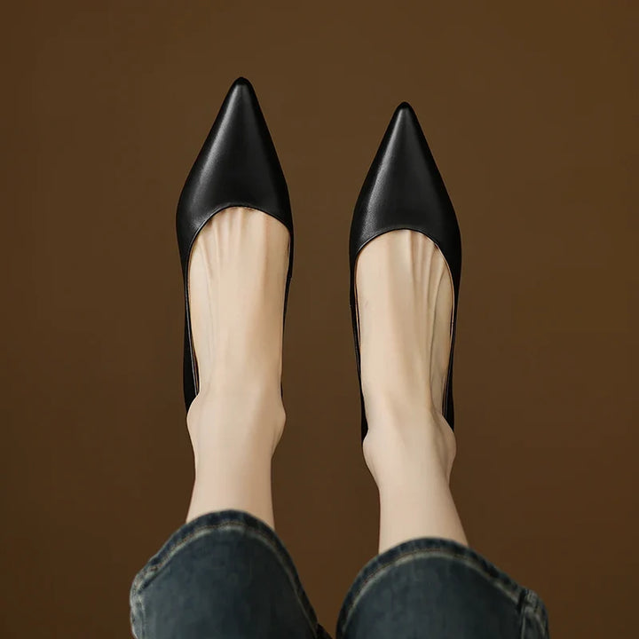Avine Genuine Leather Flats