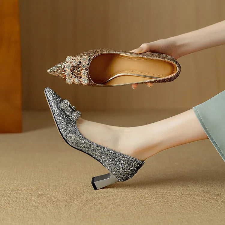 Theresa – Glitter Shoes